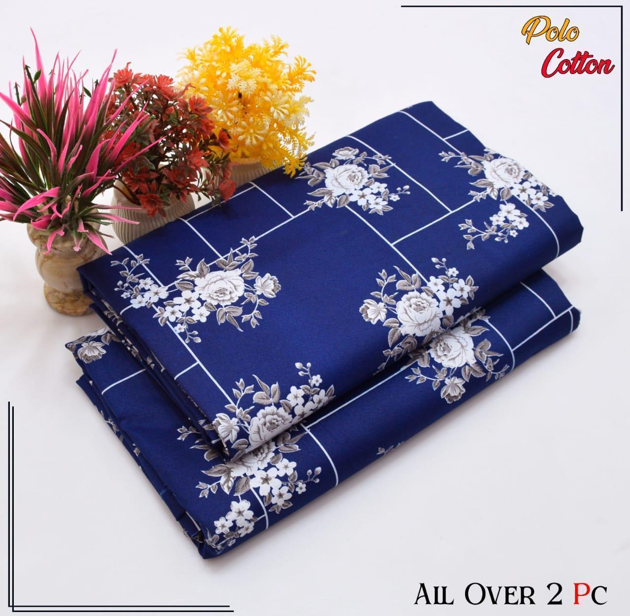 2pc American Cotton Unstitched suit -200