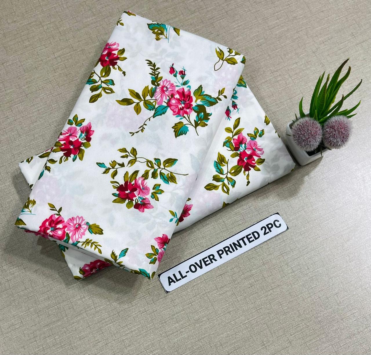 2pc American Cotton Unstitched suit -175
