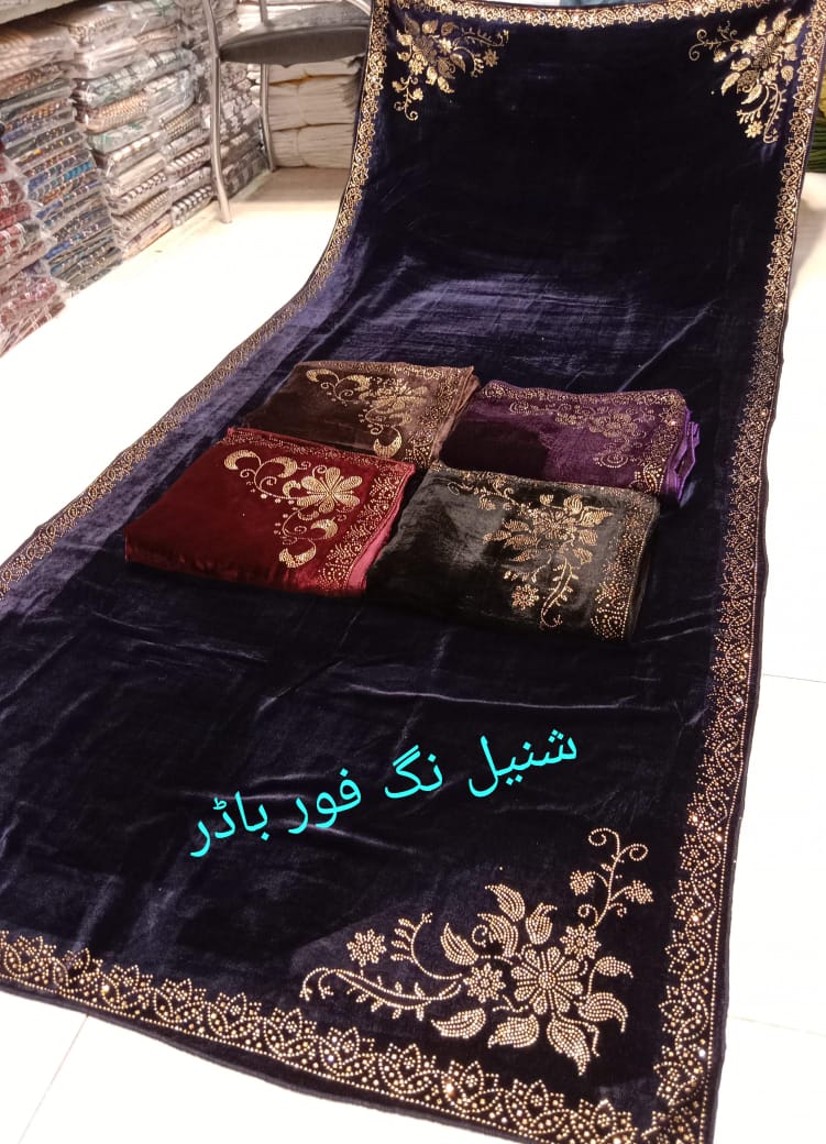 Women Shawl Velvet Shunil Ning four barder 🪡 work, 23