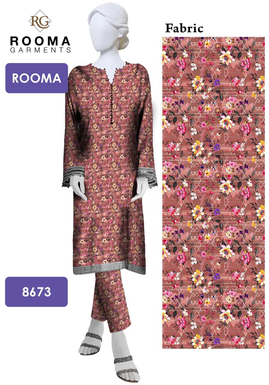 2pc Micro Polo Cotton Unsititched suit -62