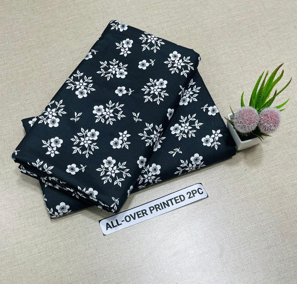 2 pc flora print Four season 406