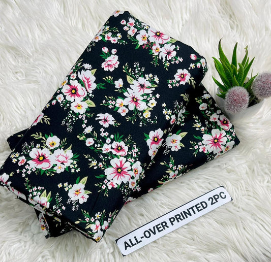 2 pc flora print Four season 418