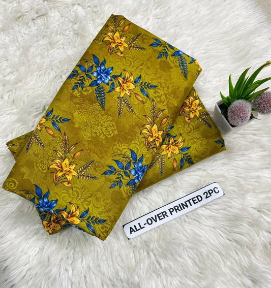 2 pc flora print Four season 421