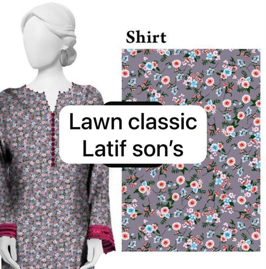 2 pc flora print Four season 431