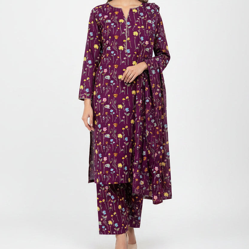 2 pc flora print Four season 445