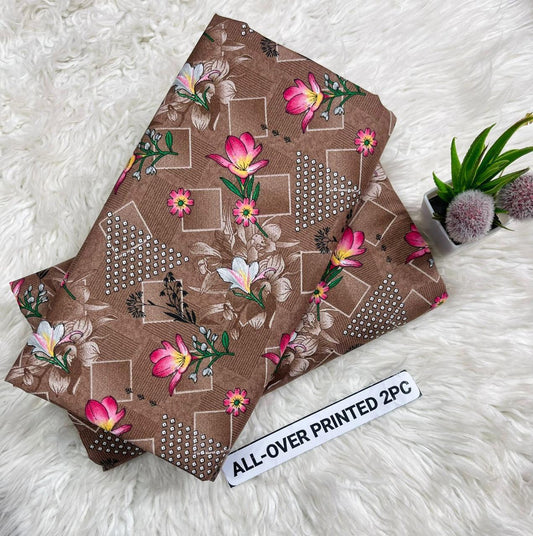 2 pc flora print Four season 449