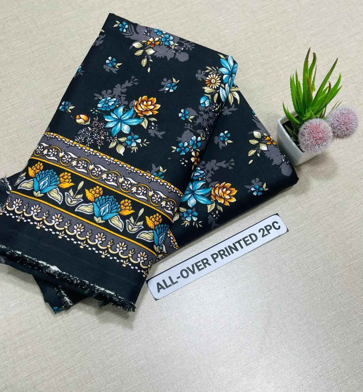 2 pc flora print Four season 453