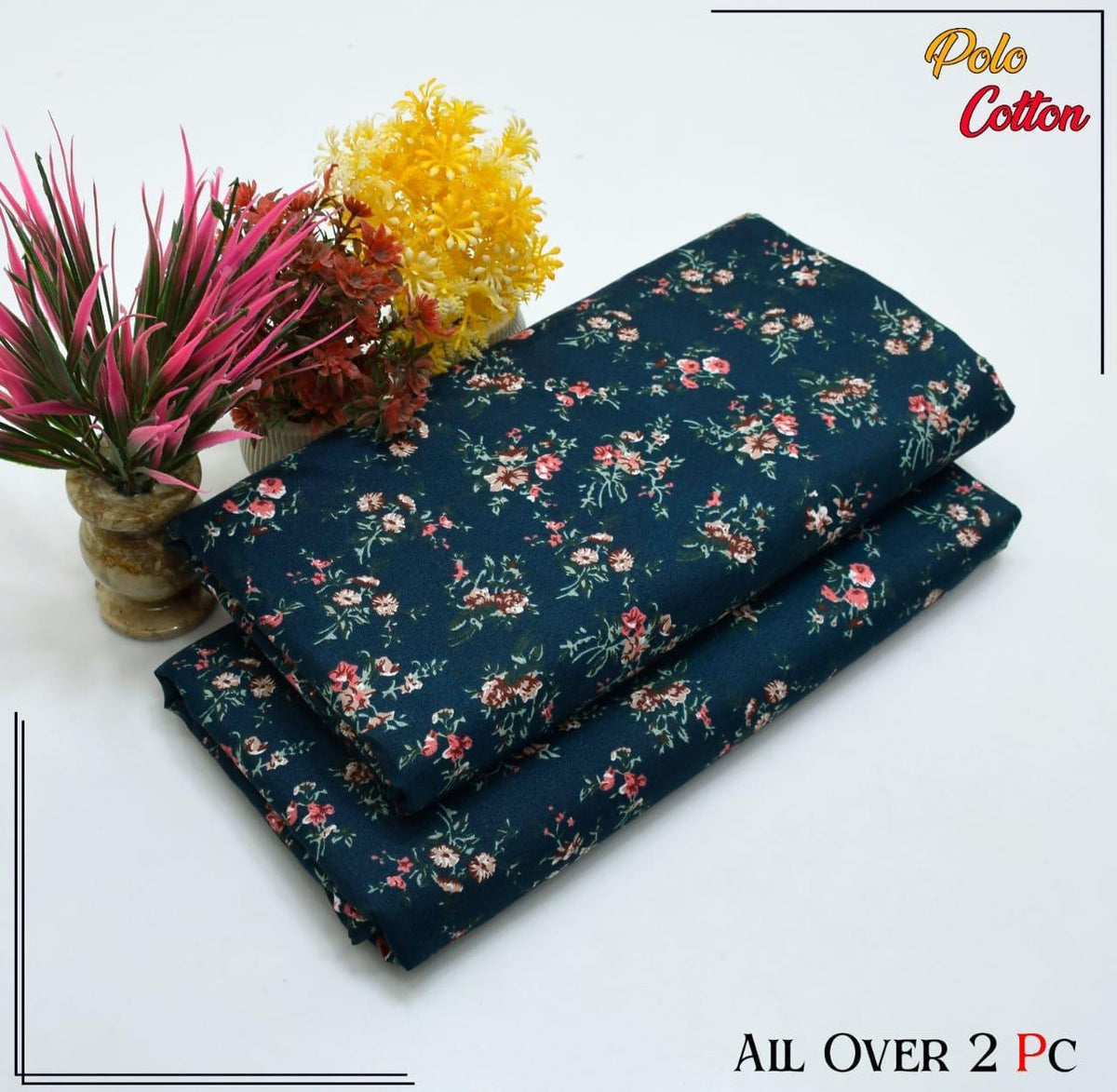 2 pc flora print Four season 465