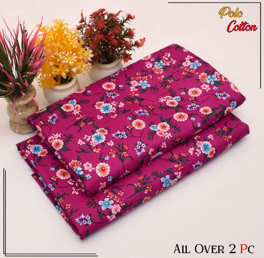2 pc flora print Four season 471