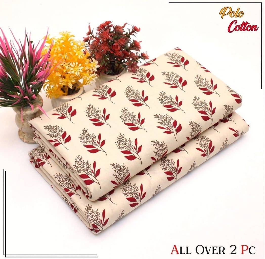 2 pc flora print Four season 477