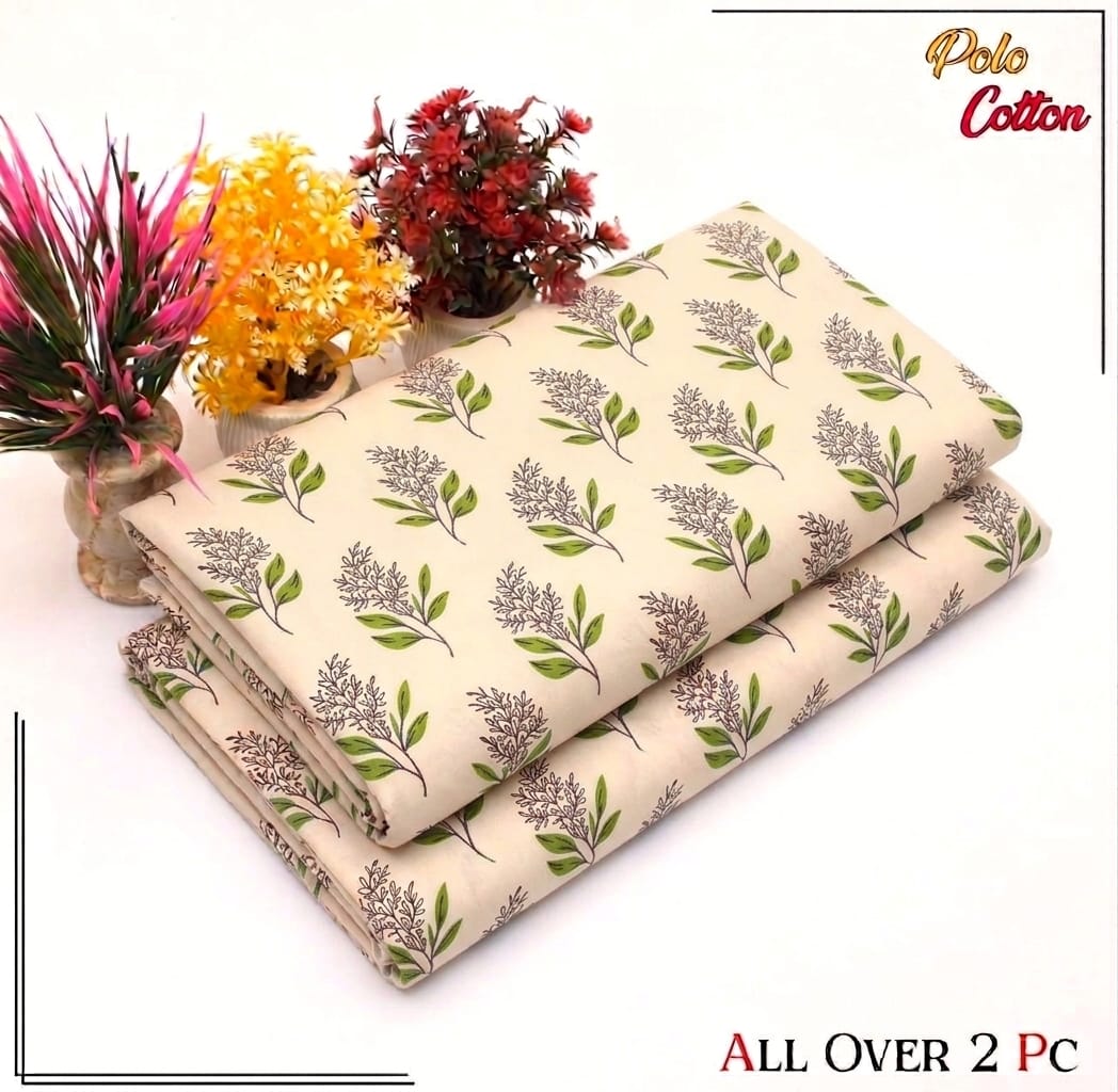 2 pc flora print Four season 476