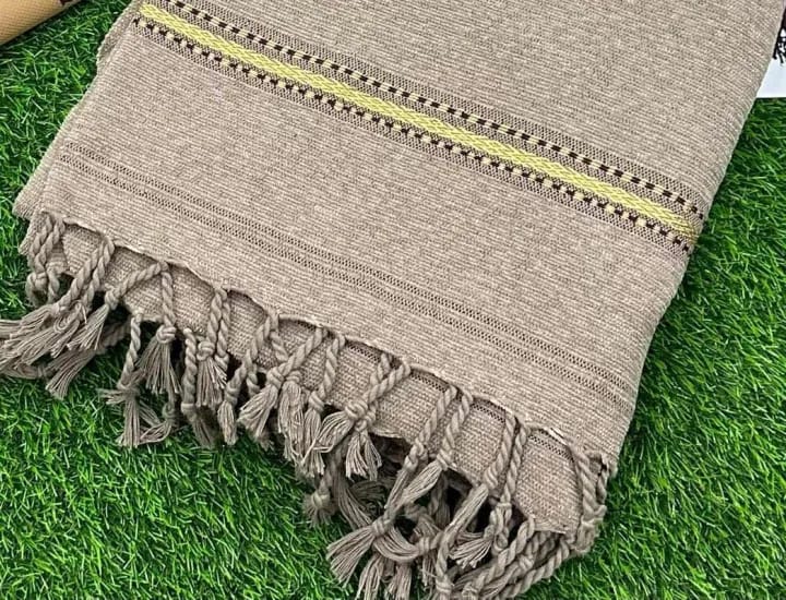 High Quality Traditional Velvet Shawl For Men GRAY  815