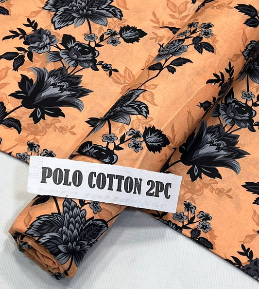 2pc American Cotton Unstitched suit -620