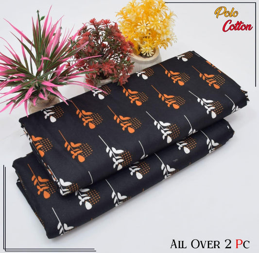 2pc American Cotton Unsititched suit -170