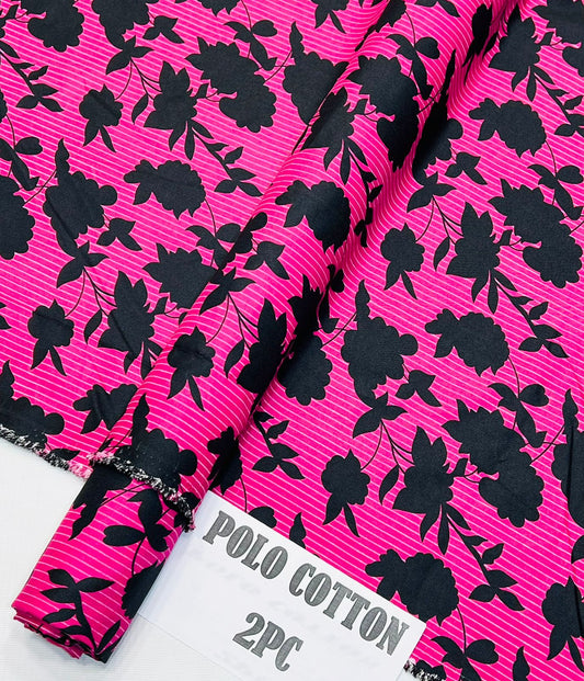 2pc American Cotton Unstitched suit -705