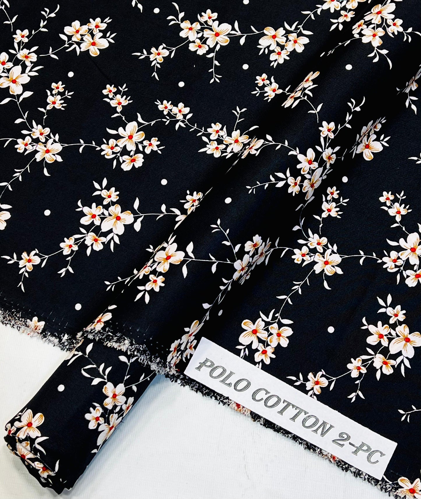 2pc American Cotton Unstitched suit -715