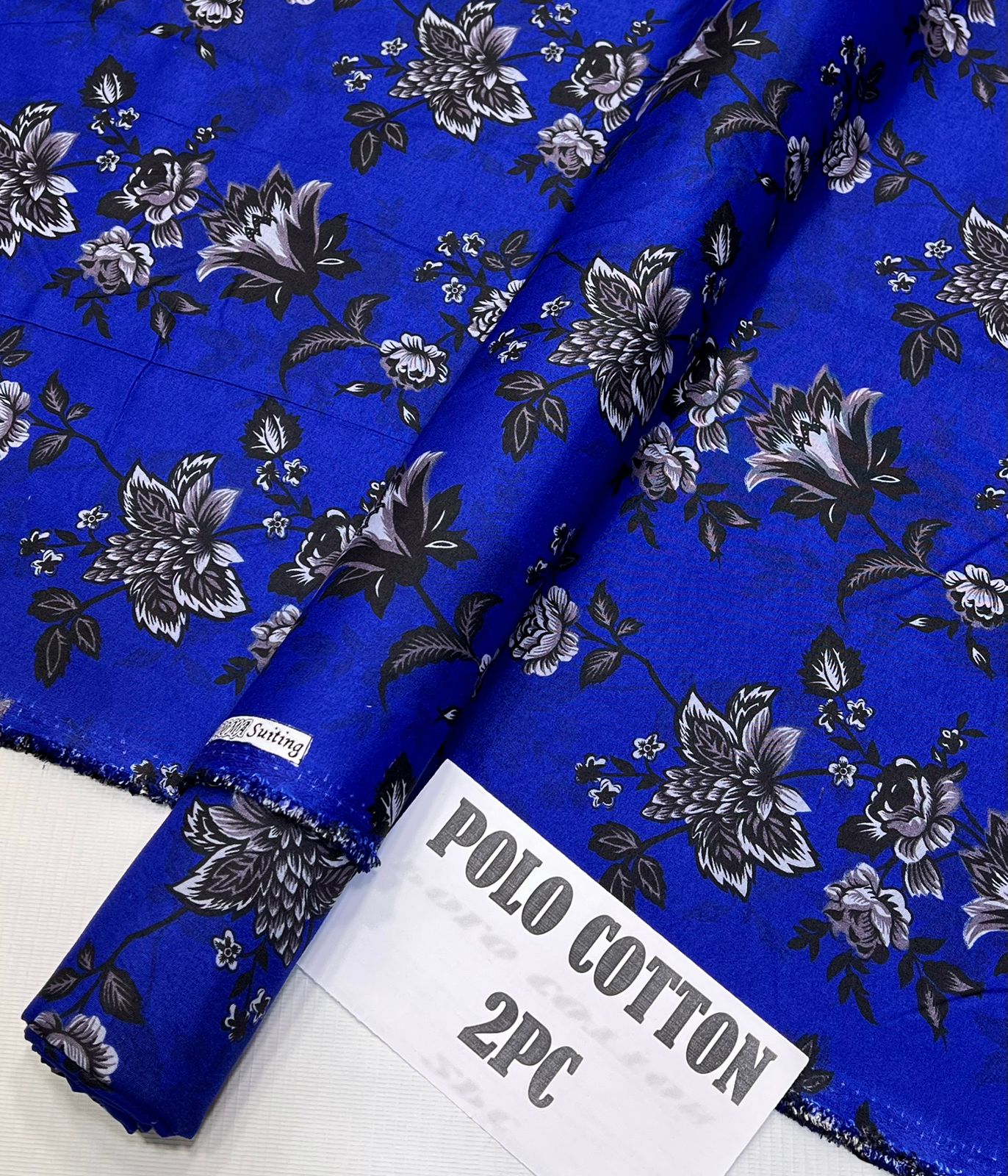 2pc American Cotton Unstitched suit -704