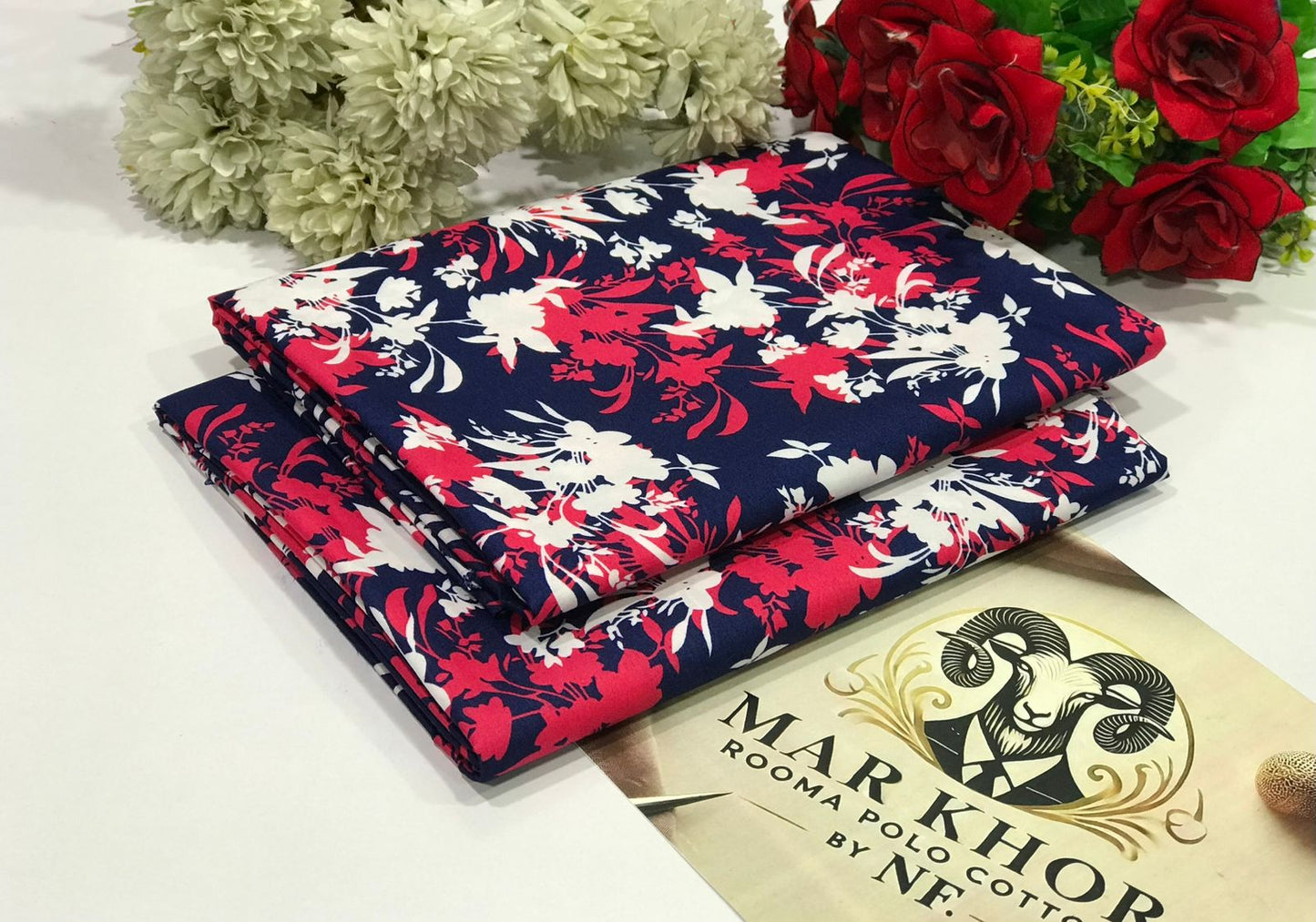 2pc Micro Polo Cotton Unsititched suit -118