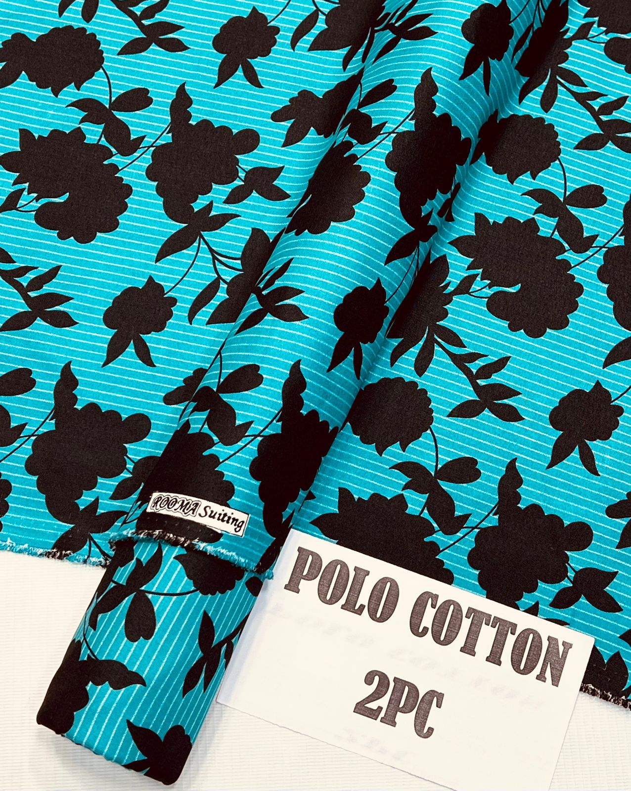 2pc American Cotton Unstitched suit -706